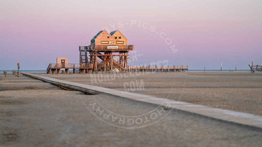 Der Weg zum Strand | Morgens am Strand