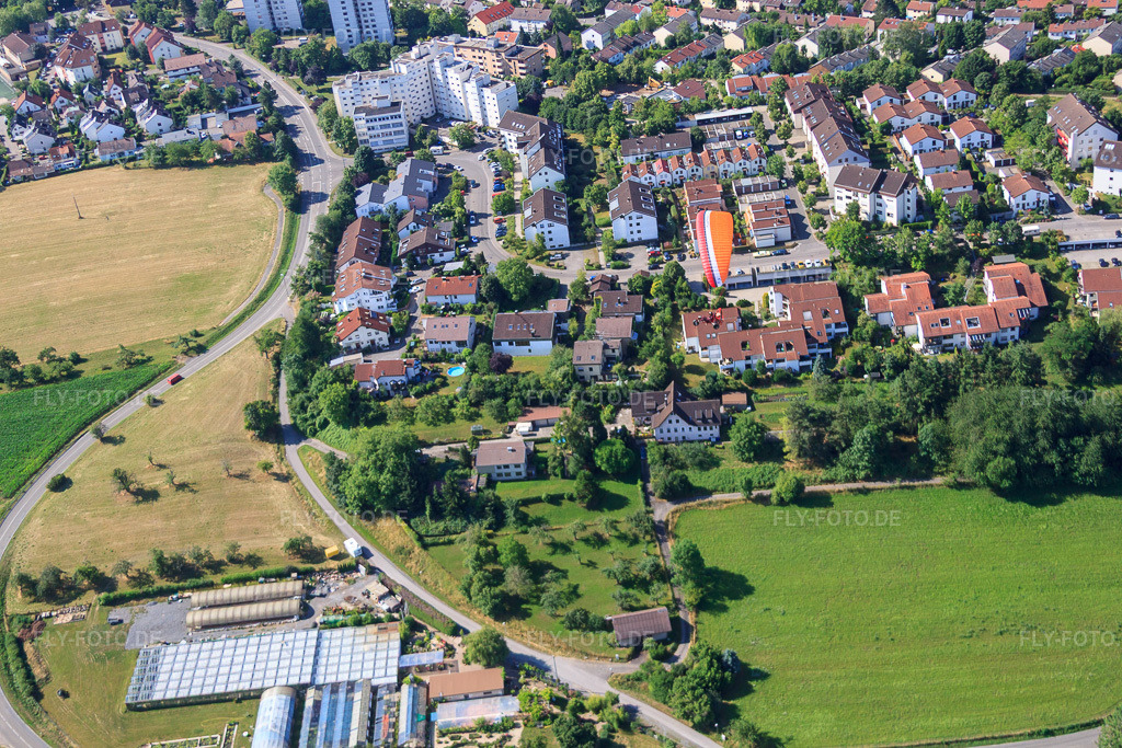 Luftbild: Hoffmannstr in Leonberg im Bundesland Baden-Württemberg in Deutschland. Foto: IMG_70050.jpg vom 06.07.2014 durch Werner Riehm/FLY-FOTO.de – Auflösung des Originals: 4752 x 3168 px