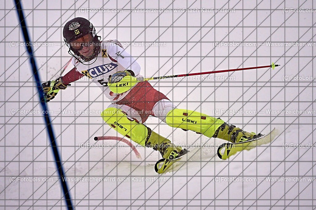 ALP1645_NW-OAC-SL-I_Hochkar_Bayer Bastian | (C)FotoLois.com, Alois Spandl. NÖ Raiffeisen-Club NachwuchsCup & OstalpenCup, Hochkar, Slalom, So 7. Januar 2024.