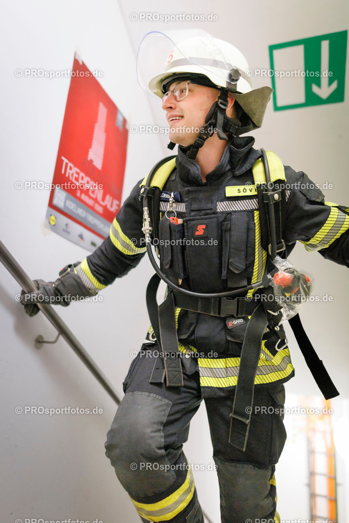 KölnTurm Treppenlauf; Köln, 03.08.2025 | Impressionen vom KölnTurm Treppenlauf am 03.08.2025 in Köln (Nordrhein-Westfalen). 