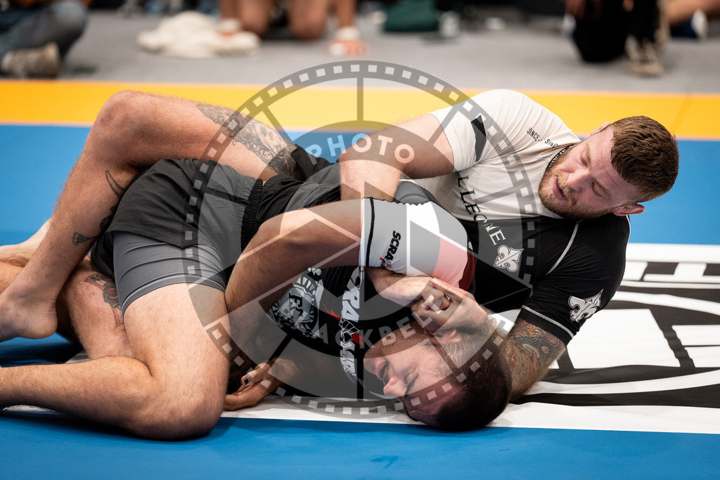 20250906PBB3921 | Fighters compete during the ADCC European Trials  competition in Warsaw, Poland, on September 6, 2025.