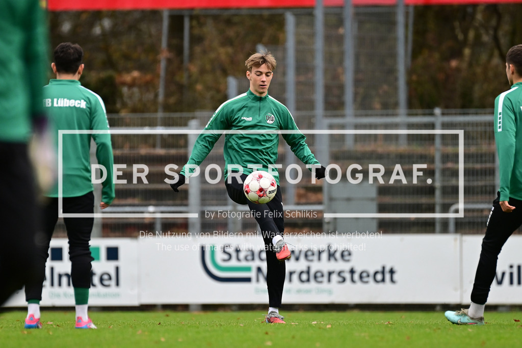 Fußball I Herren I Saison 2025-2026 I Regionalliga Nord I 21. Spieltag I FC St. Pauli II - VfB Lübeck I 32074 | Der Sportfotograf. - Realisiert mit Pictrs.com