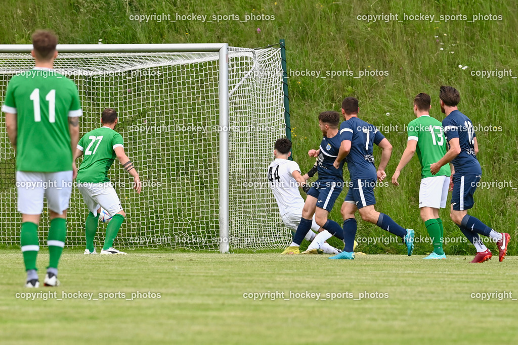SV Malta vs. SV Rapid Feffernitz 3.6.2023 | Tor SV Malta, #27 Michael Smoliner, #44 Oliver Steiner, #21 Gregor Dorniz, #7 Ivan Roncevic, #13 Luca Erwin Jost
