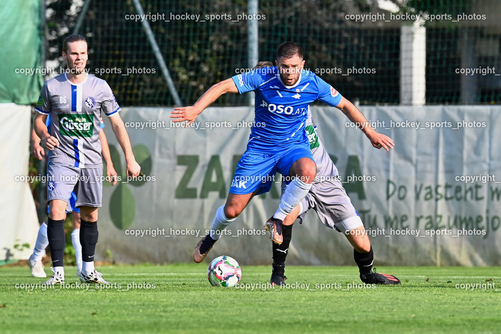 SAK vs. SV Dellach Gail 17.6.2023 | #86 Lukas Fabian Santner, #99 Uros Palibrk