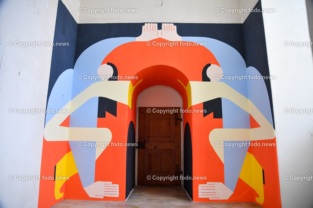 Ursulinenkirche_ Kunstausstellung_ 21.02.2023-10 | 21.02.2023, Linz, AUT, Ursulinenkirche, Memento Mori - Kunst in der Fastenzeit, im Bild Martina Jaeger - Resonanz von A bis Z