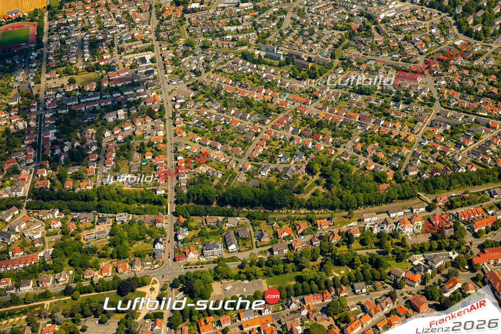Das Luftbild der Stadt Korbach wurde 2022 vom Flugzeug heraus erstellt (keine Drohnen-Aufnahmen) Aufnahmehöhe ca.450 Meter- hohe Bildauflösung und Druck-Qualität. Garantiert!