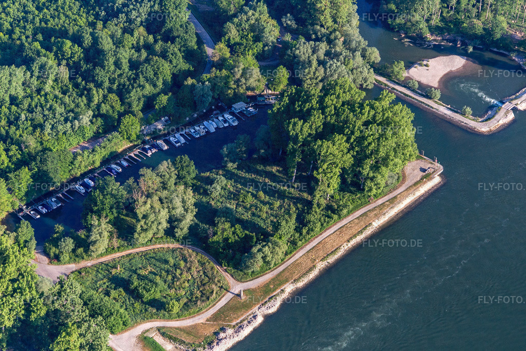 Leimersheim Altrhein und Rheinschänke | Luftbild: Leimersheim Altrhein und Rheinschänke in Leimersheim im Bundesland Rheinland-Pfalz in Deutschland. Foto: IMG_120673.jpg vom 03.05.2020 durch ©2025 Werner Riehm fly-foto.de/copyright - Realisiert mit Pictrs.com