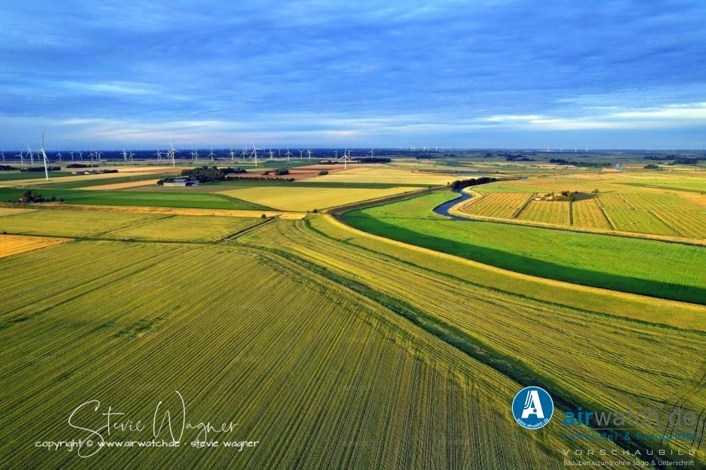 HattstedterKoog  & BeltringharderKoog | Ein Großteil der Ländereien in diesem Bereich sind abgedämmte Wiesen, die bis zum Bau des Beltringharder Koogs mit dem Arlauspeicherbecken als Wasserrückhaltebecken der Arlau vor der Arlau-Schleuse genutzt wurde. Heute wird in diesem Bereich teilweise Reet angebaut.