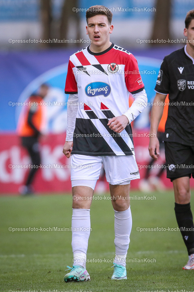 Koe3Liga24022402082 | 24.02.2024, Köln, Fußball, bwin 3. Liga Herren, Sportpark Höhenberg, 27. Spieltag, Saison 2023 2024, FC Viktoria Köln – SV Sandhausen: Said El Mala (Viktoria Köln). 
DFB regulations prohibit any use of photographs as image sequences and or quasi-video.