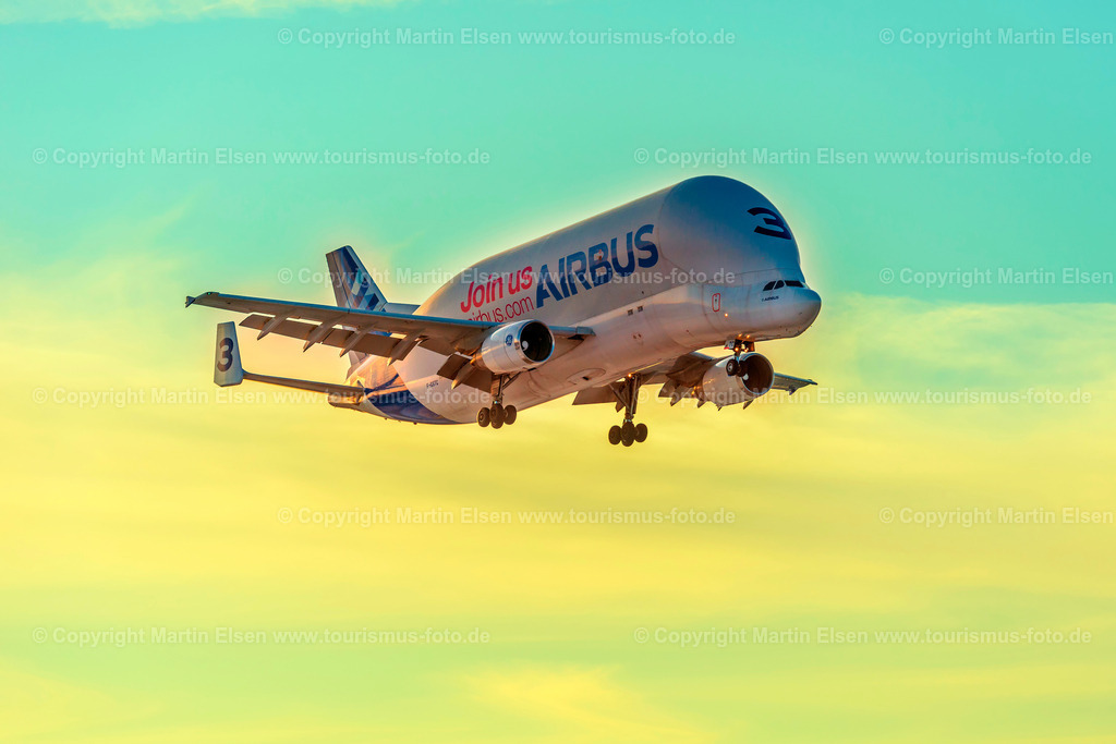 Finkenwerder_Beluga Airbus im Landeanflug_ELS_4498280218a | Fotos aus den Touristenorten aus Norddeutschland. - Realisiert mit Pictrs.com