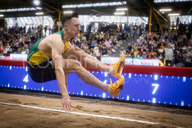 Deutsche Leichtathletik-Hallenmeisterschaften; Dortmund, 28.02.2026 | Kevin Brucha (TLV Germania Überruhr, 375); Deutsche Leichtathletik-Hallenmeisterschaften am 28.02.2026 in der Helmut-Körnig-Halle in Dortmund. 