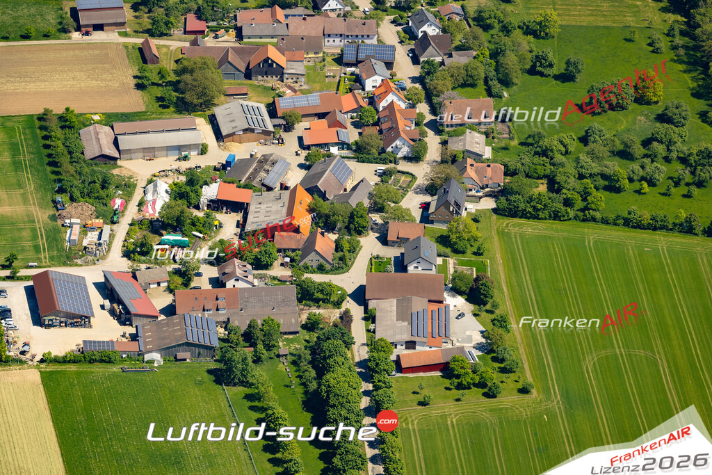 Schönenberg Untermünkheim Bild- Das Luftbild wurde 2025 vom UL-Flugzeug heraus erstellt ( keine Drohne ) - Hochauflösende Luftaufnahme -Nicht vergleichbar mit Google Maps oder Satelittenbilder- Die Geschenkidee !Mit Lizenz und Bildrechte bestellbar