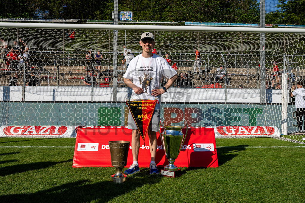 Stuttgarter Kickers vs. SG Sonnenhof Großaspach, Fussball, WFV-Pokal, Finale, 23.05.2026 | #,Stuttgarter Kickers vs. SG Sonnenhof Großaspach, Fussball, WFV-Pokal, Finale, 23.05.2026