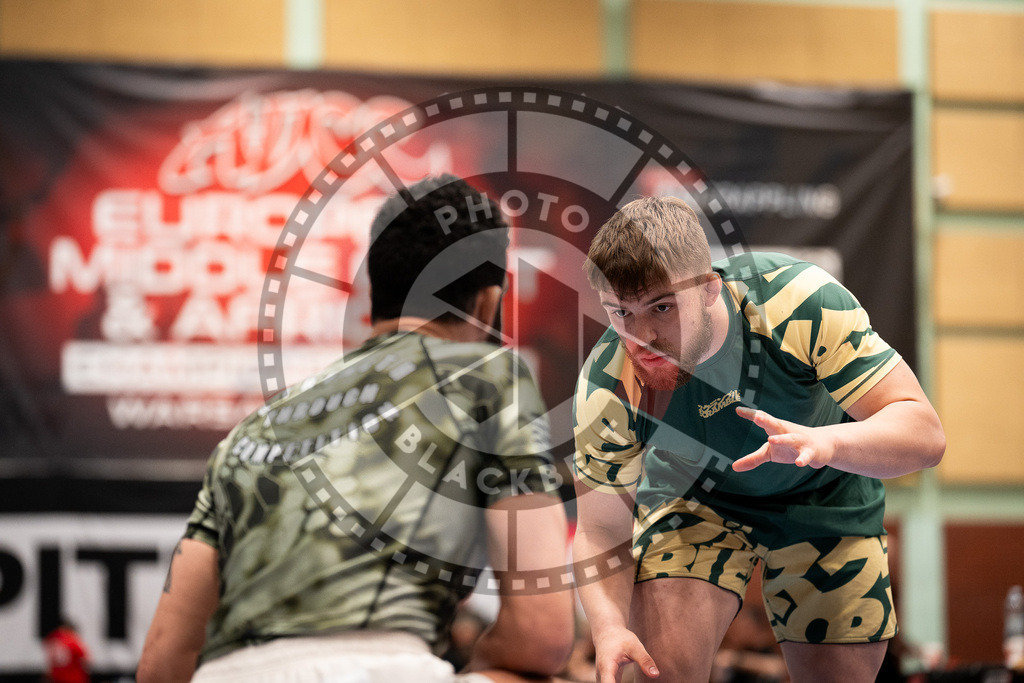 20250906PBB2246 | Fighters compete during the ADCC European Trials  competition in Warsaw, Poland, on September 6, 2025.
