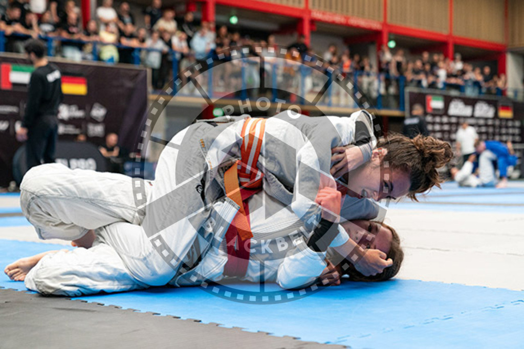 20230826PBB55387 | Fighters compete during the AJP INTLPRO BJJ and grappling competition in Hamburg, Germany, on August 26 2023.