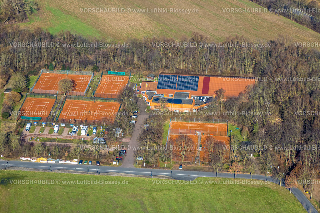 Nordkirchen230206082 | Luftbild, Tennisplätze, TV Rot Weiß Nordkirchen, Nordkirchen, Münsterland, Nordrhein-Westfalen, Deutschland