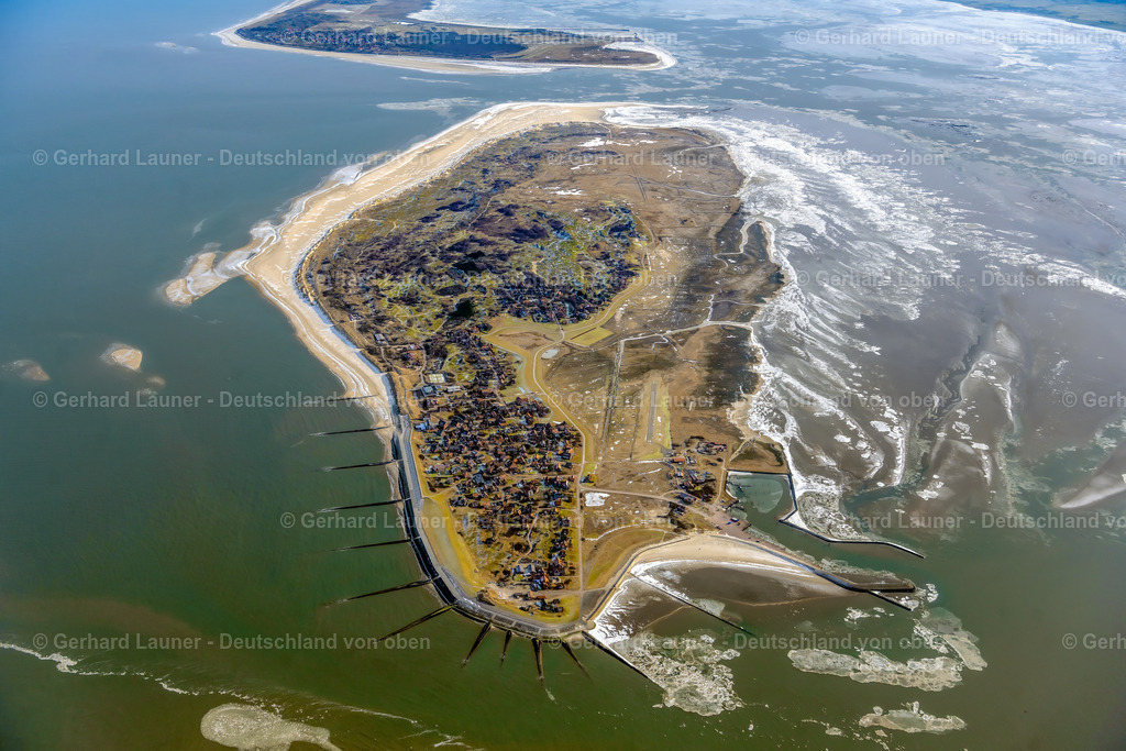 4044290 | winterliches Baltrum, Nationalpark Niedersächsisches Wattenmeer
