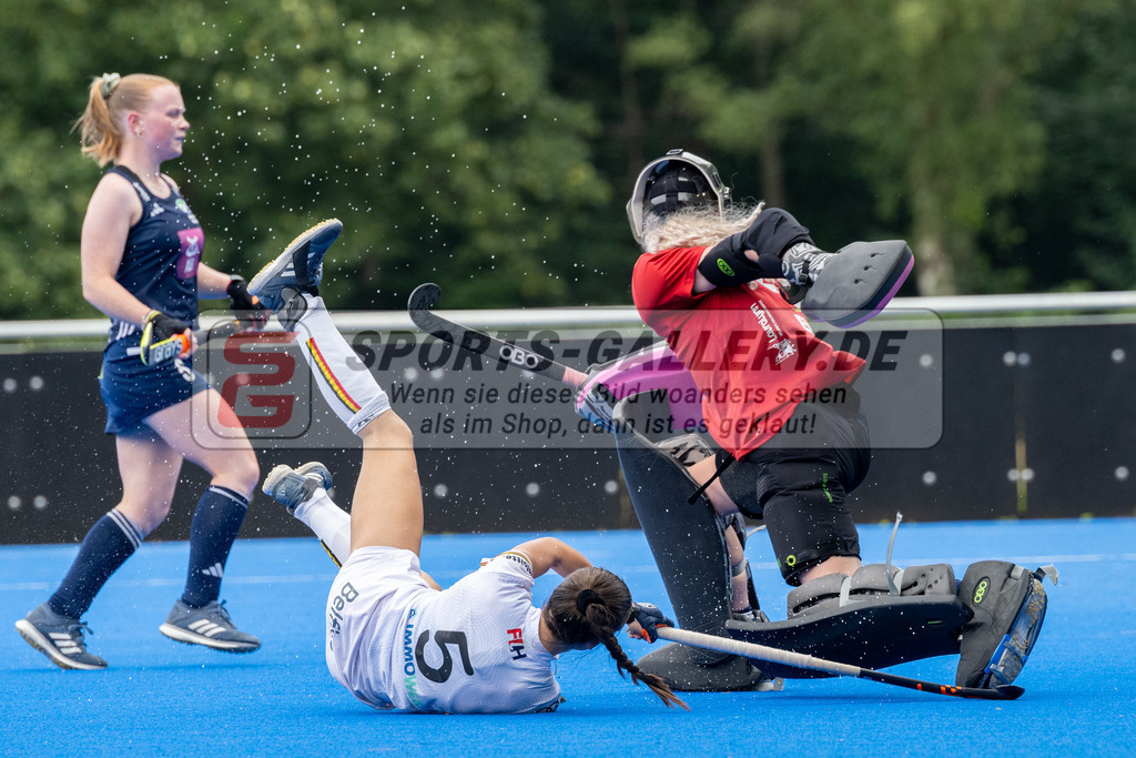 SFE_20230709_0032 | EuroHockey EM U18 Girls Belgium vs Ireland am 09.07.2023 in Krefeld (Gerd-Wellen-Hockeyanlage), Photo: Stephan Fehrmann 2023 (Sports-Gallery)
