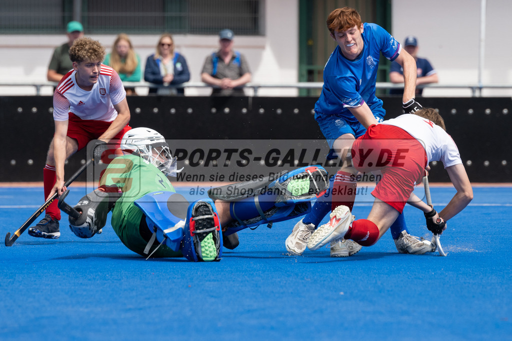 SFE_20230716_0012-2 | EuroHockey EM U18 Boys 5th 6th Scotland vs England am 16.07.2023 in Krefeld (Gerd-Wellen-Hockeyanlage), Photo: Stephan Fehrmann 2023 (Sports-Gallery)