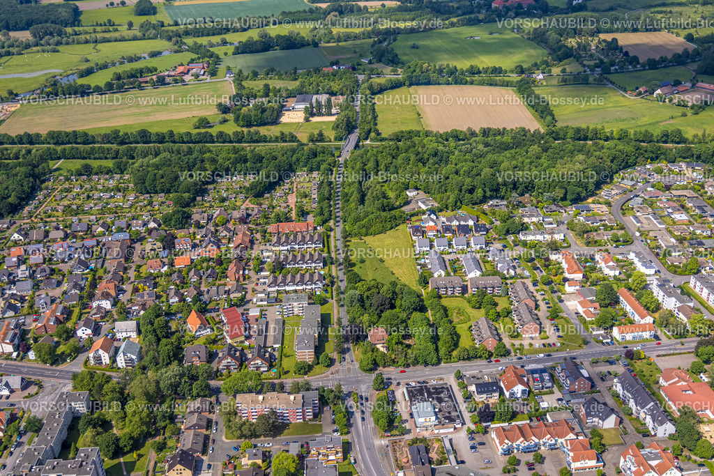 Hamm220504321 | Luftbild, Stadtgebiet mit Ostwennemarstraße, Uentrop, Hamm, Ruhrgebiet, Nordrhein-Westfalen, Deutschland