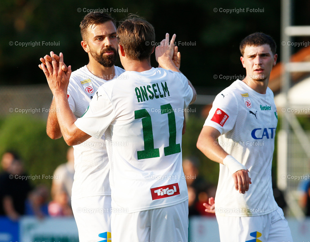 A_LUI_27082025_19 | SPORT,FUSSBALL,UNIQA OOEFB CUP 2.RUNDE,ASKOE OEDT-WSG TIROL 27.08.2025 IM BILD: TORSCHUETZE ZUM 1:0 LUKAS HINTERSEER (WSG) FOTO:FOTOLUI
