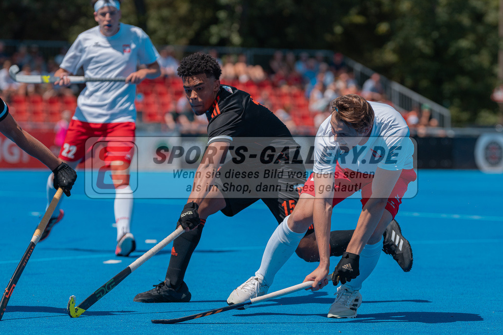 HK_20230710_100518 | Euro Hockey MU18 Netherland - Poland Championship Girls &amp; Boys am 10.7.2023 CHTC , Krefeld ,