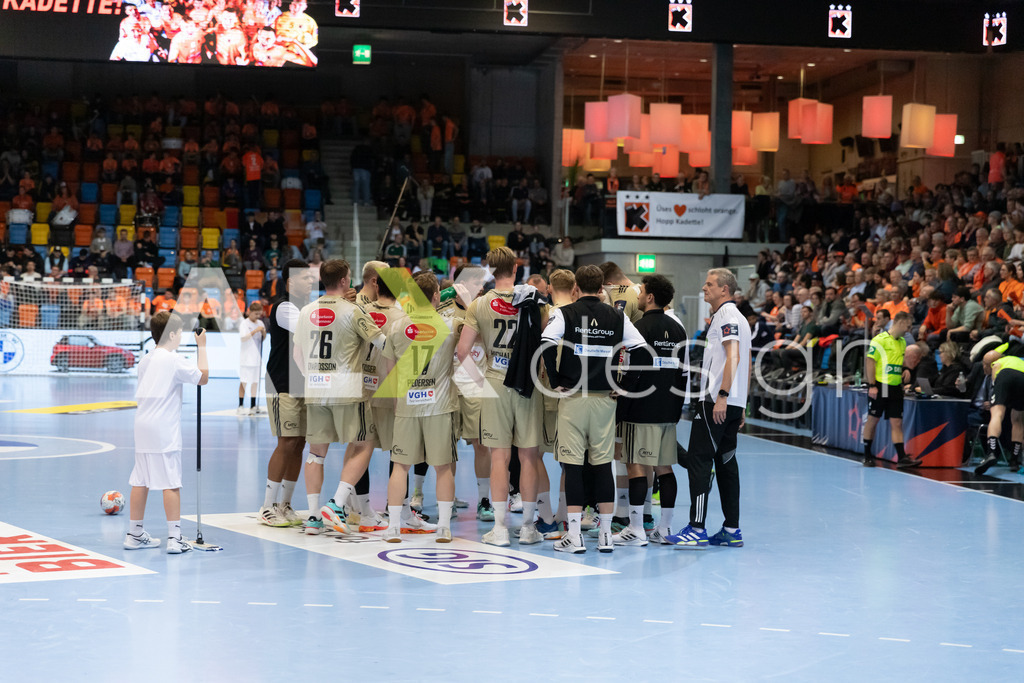 Handball I Herren I Saison 2025-2026 I EHF EUROPEAN LEAGUE 2025/26 | Men I Main Round I 2. Spieltag I Kadetten Schaffhausen - TSV Hannover-Burgdorf I 24.02.2026 | Teamkreis Hannover - Realisiert mit Pictrs.com