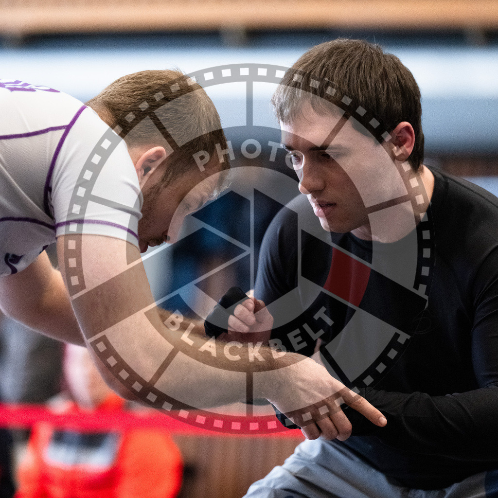 20251129PBB5829 | Fighters compete during the luta livre competition ILLCS XI winter edition on November 29, 2025 in Hannover, Germany.