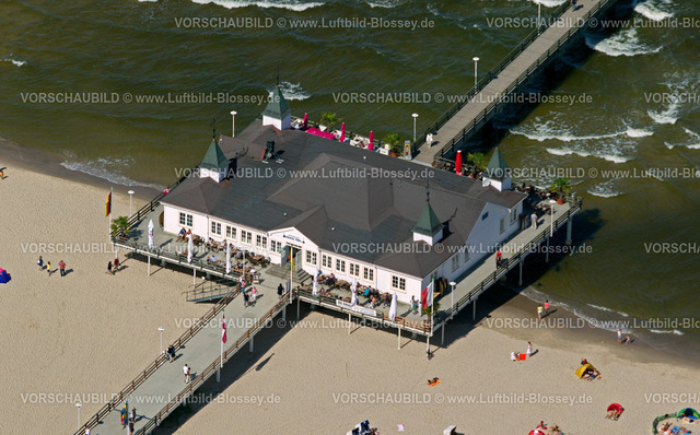 Usedom12083793Ahlbeck | Seebrücke Ahlbeck, Strand Albeck, Strandpromenade,  Ostseebad Heringsdorf, Ostsee, Usedom, Ostseeküste, Mecklenburg-Vorpommern, Deutschland, Europa 