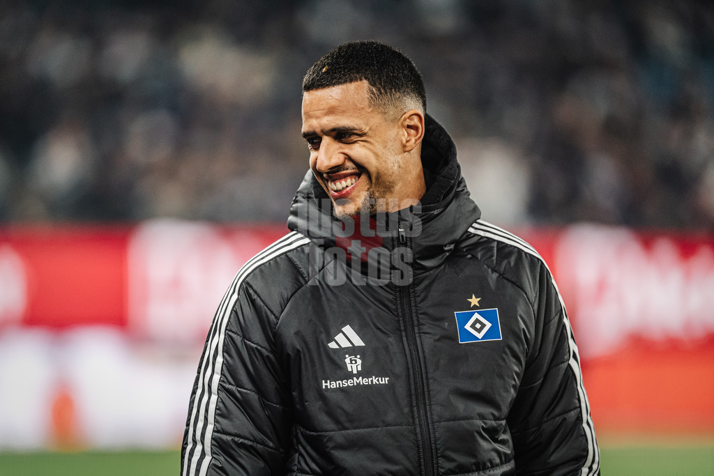 Fußball | Männer | Saison 2024/2025 | 2. Fußball-Bundesliga | 25. Spieltag | Hamburger SV vs. Fortuna Düsseldorf | 08.03.2025 | Robert Glatzel (#9, HSV)