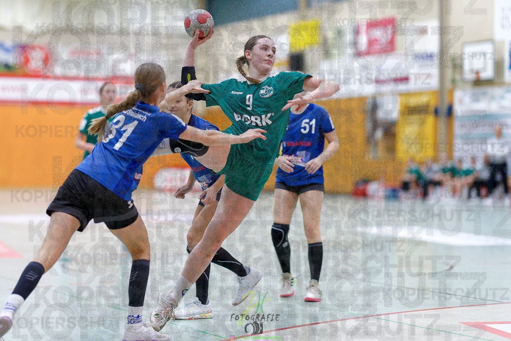 Jugenbundesliga wJB; HSG Kleenheim/Langgöns - SG Kappelwindeck/Steinbach | Jugenbundesliga wJB; HSG Kleenheim/Langgöns - SG Kappelwindeck/Steinbach am 23.11.2025 in Oberkleen (Weidig-Halle)Photo © 2025 - Jörg Heinrich - Realisiert mit Pictrs.com