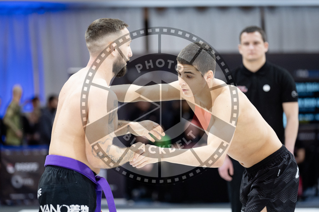 20260214PBB2021 | Fighters compete during the ADCC European Trials  competition day 1 in Belgrade, Serbia, on February 14, 2026.