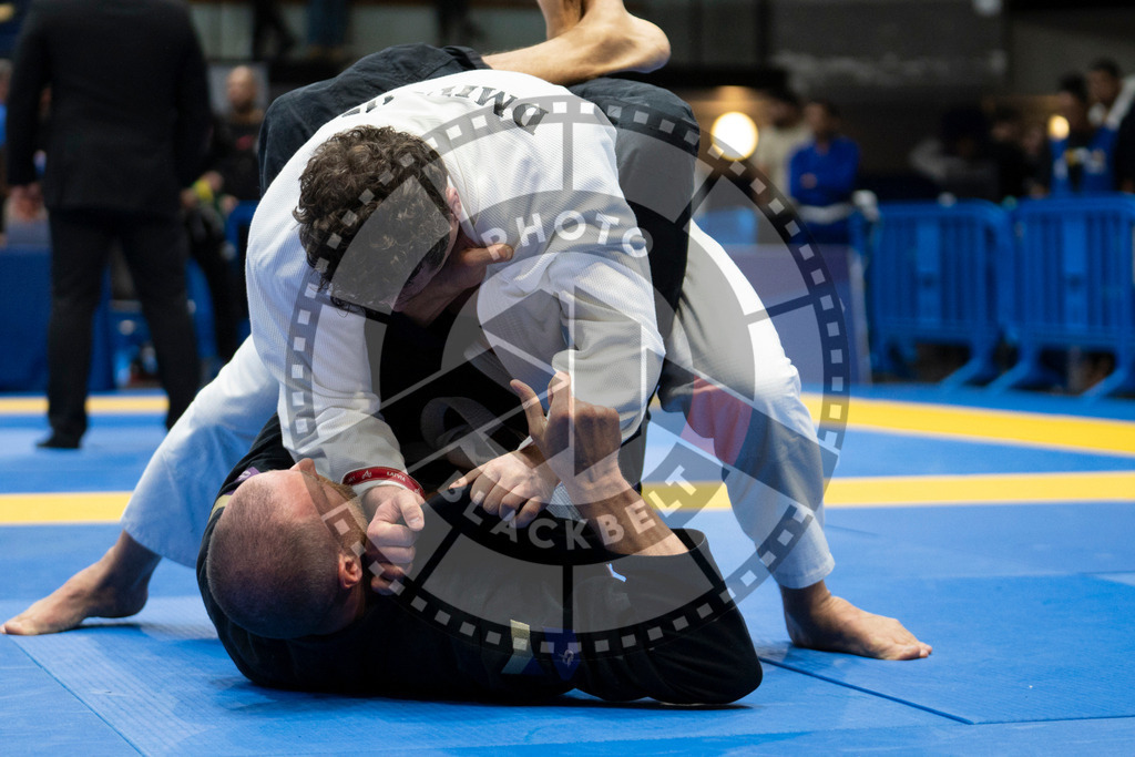 20240119PBB2979 | Fighters compete during the IBJJF European Championship in Paris, France, on January 19, 2024.