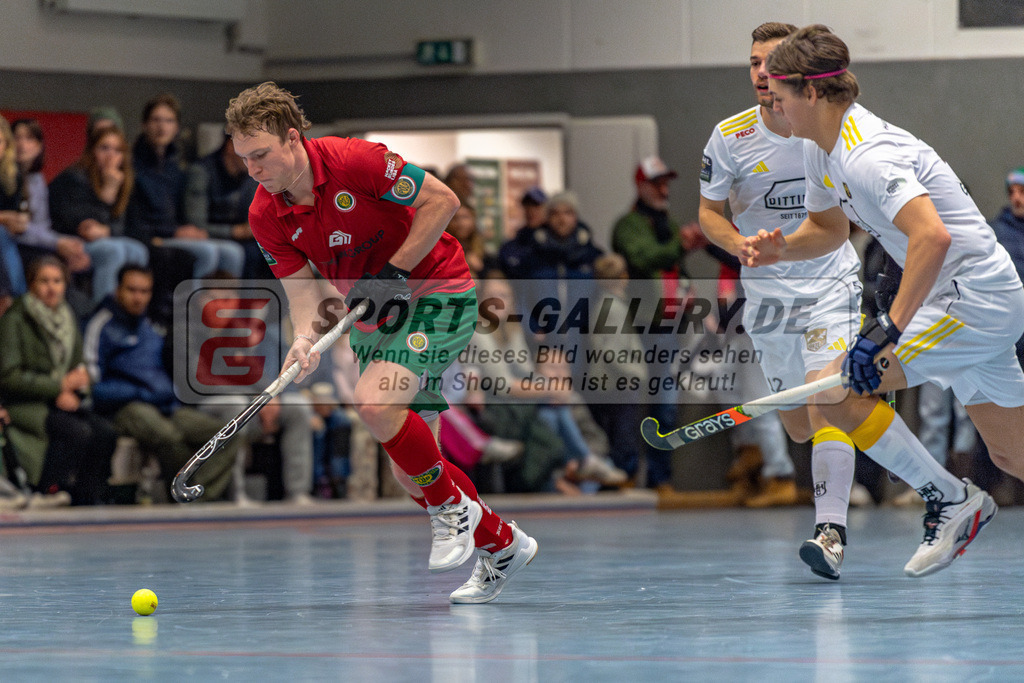 SM_20241218-D5A_6339-Verbessert-RR | 1.Bundesliga Hallenhockey  (M) HPC - HTHC / 4:9 (2:4)