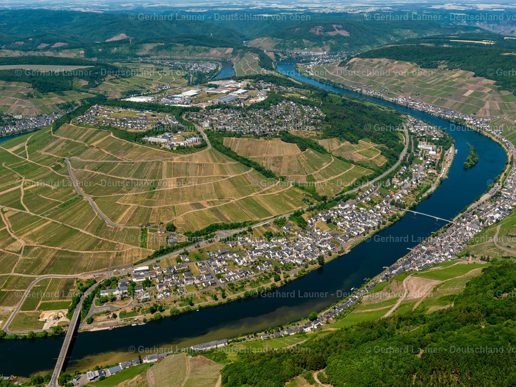 3114414 | Weingebiete an den Hängen der Mosel bei Zell
