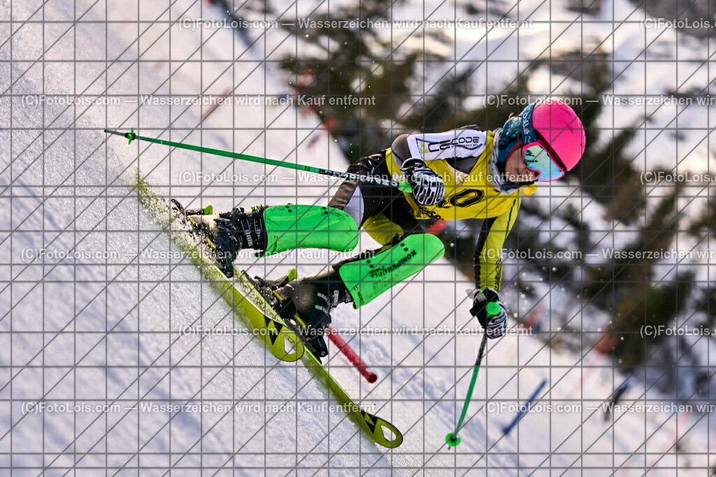 ALP8429_NOe-Kinder-LM_SL-II_Hochkar_Fischhuber Flora | (C)FotoLois.com, Alois Spandl. NÖ Kinder-Landesmeisterschaft, SLALOM im Draxlerloch am Hochkar, zweiter Lauf, So 18. Februar 2024.