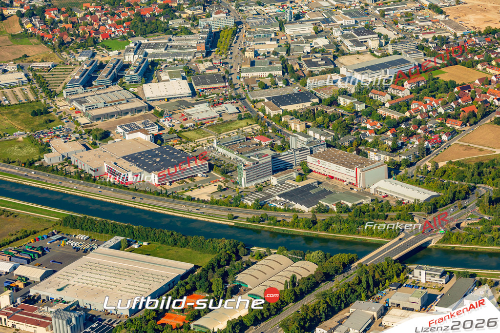 Schrägluftbild  Industrie Höfen  Nürnberg - Das Luftbild wurde 2025 vom UL-Flugzeug heraus erstellt ( keine Drohne ) - Hochauflösende Luftaufnahme -Nicht vergleichbar mit Google Maps oder Satelittenbilder- Die Geschenkidee !Mit Lizenz und Bildrechte bestellbar