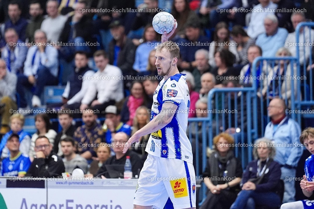 xYDRx19022601033 | 19.02.2026, xydrx, Handball, 1.HBL, VfL Gummersbach - ThSV Eisenach, Schwalbe-Arena: Dominik Solak (ThSV Eisenach #30)   Photo: xYannisxDreimannxPressefotoKochx