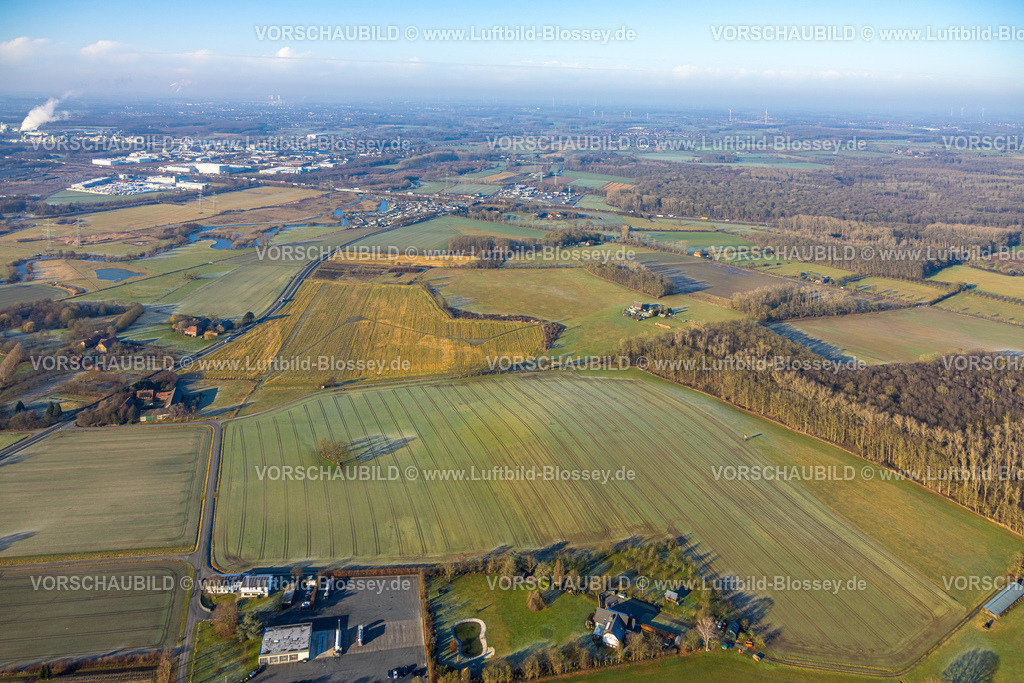 Hamm260100026Uentrop | Luftbild, Gelände für das geplante Rechenzentrum in Lippetal auf der Stadtgrenze zu Hamm, investieren wird das US-Beteiligungsunternehmen Blackstone 4 Millarden Euro, Uentrop, Hamm, Lippborg, Lippetal, Ruhrgebiet, Nordrhein-Westfalen, Deutschland, 