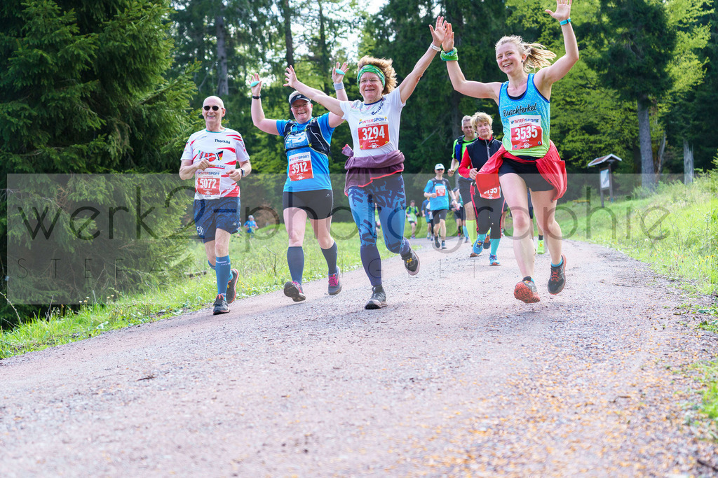 Rennsteiglauf 2023 | Rennsteiglauf 2023 am 12. Mai 2023 - Marathon-Strecke Neuhaus/Rwg. - Schmiedefeld
