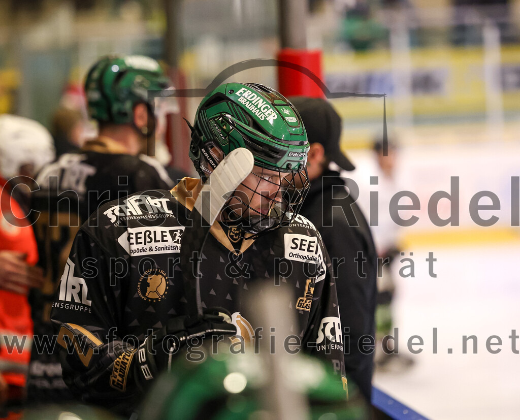2024-03-08_053_TSV_Erding_gegen_EHC_Koenigsbrunn | Erding, Deutschland, 08.03.2024:
Eishockey, Bayernliga Playoffs 2023 / 2024, 1. Spieltag, TSV Erding gegen EHC Königsbrunn, Endergebnis: 3:0

Erik Modlmayr (Erding Gladiators, #21)

Foto: Christian Riedel / fotografie-riedel.net