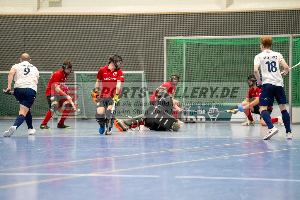 HK_20250201_102231 | 2. Bundesliga Halle Herren Düsseldorfer HC - Club Raffelberg am 1.2.2025 Halle am Seestern, Düsseldorf ,