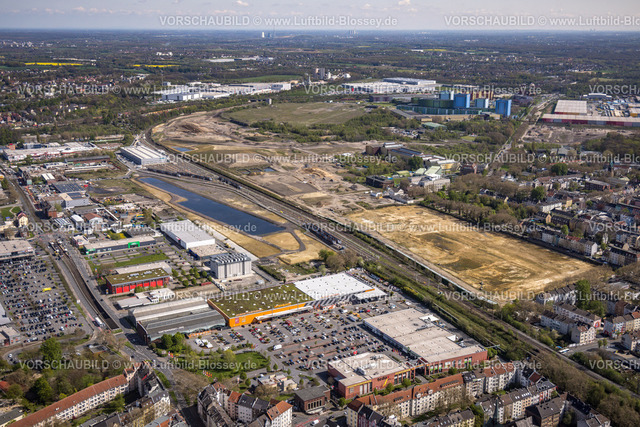 Dortmund230401298 | Luftbild, Großbaustelle Gewerbepark Westfalenhütte, Borsigplatz, Dortmund, Ruhrgebiet, Nordrhein-Westfalen, Deutschland