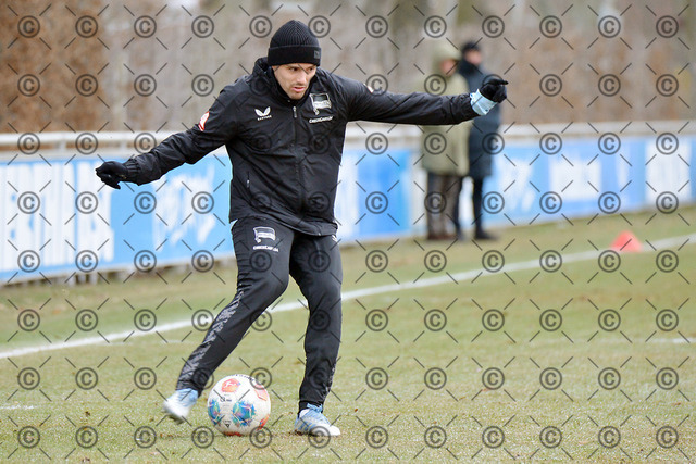 RGE_7677b | Hertha BSC, 2.Bundesliga, Herren, Training, Saison 2025/26, im Bild Josip Brekalo ( Hertha BSC ), Dienstag 03.02. 2026,    Fotograf:   Ralf Gebhardt - Realisiert mit Pictrs.com