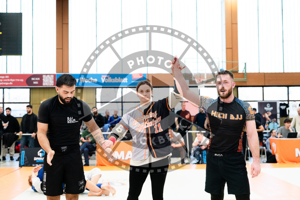 20251122PBB13701 | Athletes compete during the Grappling Industries Berlin Jiu-Jitsu and Grappling Championship, on November 22, 2025 in Berlin, Germany. © photoblackbelt