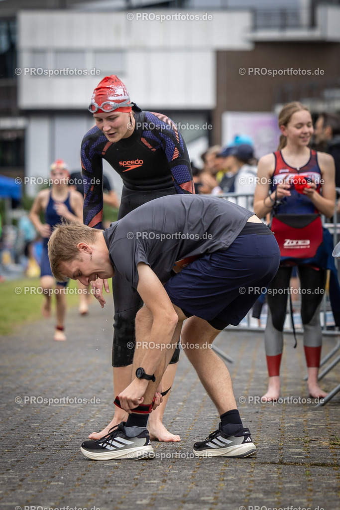 2. Swim & Run Köln; Koeln, 01.06.25 | Impressionen vom 2. Swim & Run Köln am 01.06.25 am Fühlinger See in Koeln. Foto: BEAUTIFUL SPORTS/Leah Kohring