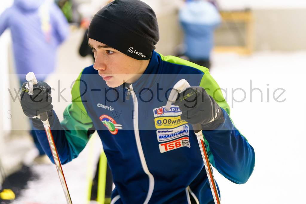 Thüringer Meisterschaft Oberhof | Skihalle Oberhof am 2. Februar 2025
