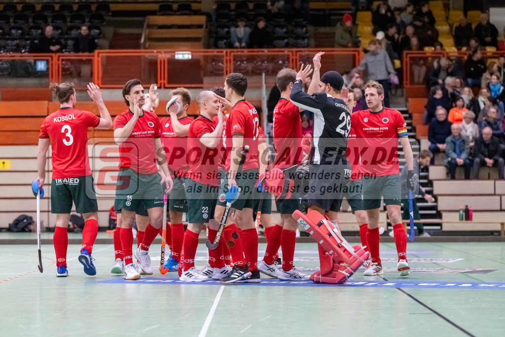 HK_20250110_101181 | 1. Bundesliga Halle Herren Crefelder HTC - Uhlenhorst Mülheim am 10.1.2025 Glockenspitz Halle Krefeld, Krefeld ,