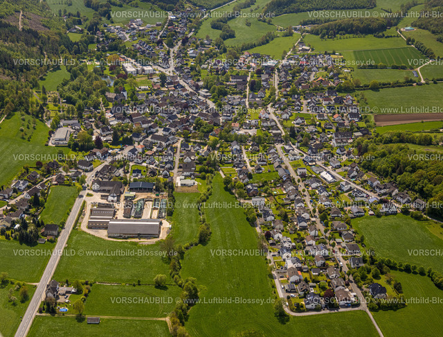 Sundern230505016 | Luftbild, Ortsansicht Allendorf, Sundern, Sauerland, Nordrhein-Westfalen, Deutschland