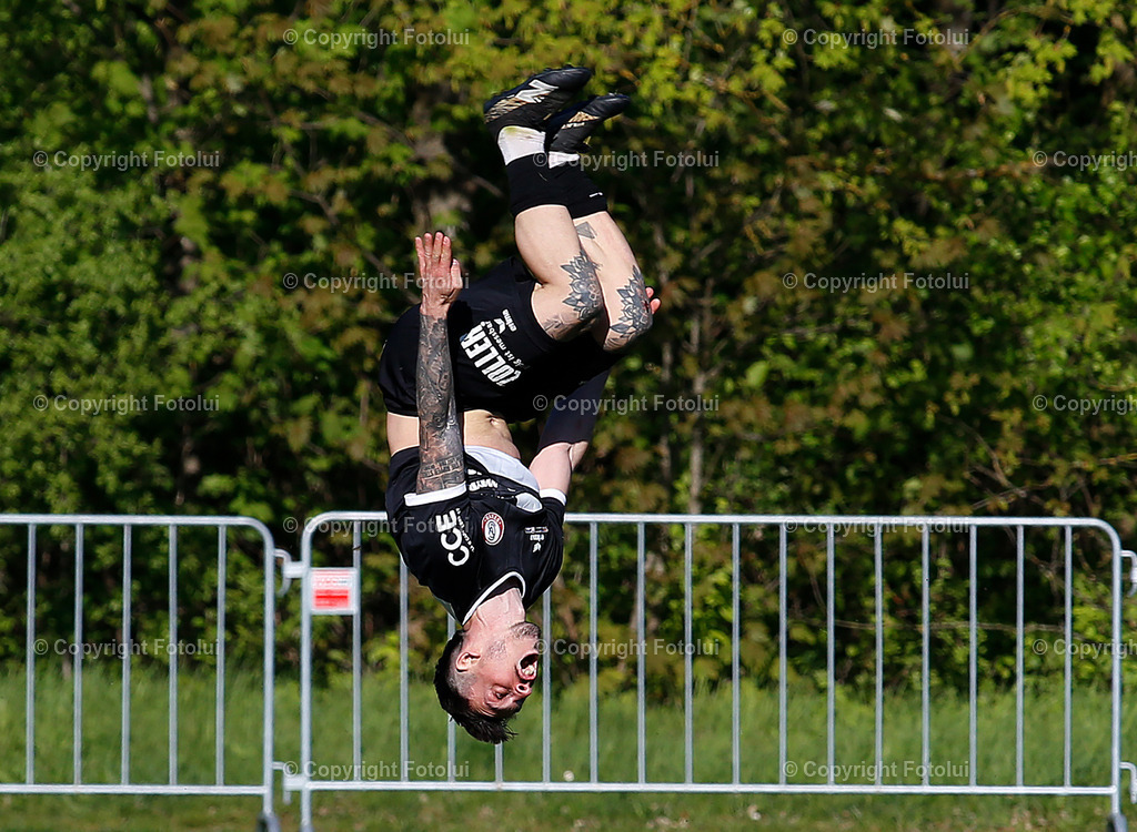 A_LUI_25042026_28 | SPORT,FUSSBALL LT1 OOE LIGA 25.04.2026  ASKOE OEDT 1B-VORWAERTS STEYR  IM BILD:TORJUBEL ZUM AUSGLEICH 2.:2 DURCH ROBIN MAYRHOFER (STEYR) FOTO:FOTOLUI